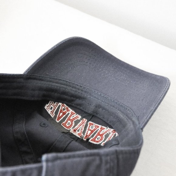 Harvard Spellout Cotton Ball Cap Hat - Picture 4 of 4